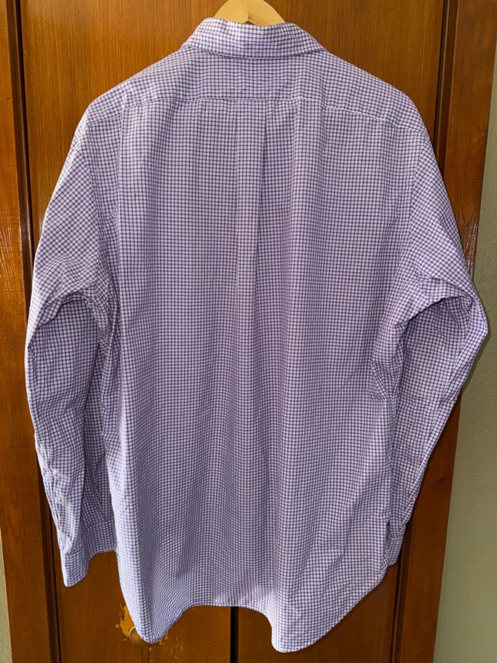 Polo by Ralph Lauren Lavender Gingham Button-Down Shirt - Picture 5 of 5